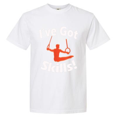 Funny Boys Gymnastics I've Got Skills Gift T Garment-Dyed Heavyweight T-Shirt