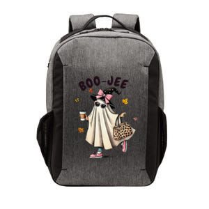 Funny Boojee Ghost Halloween Boo Jee Ghost Spooky Season Gift Vector Backpack