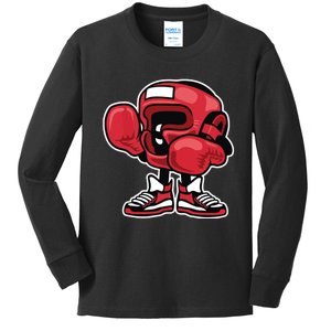 Funny Boxing Gifts For Kids Long Sleeve Shirt