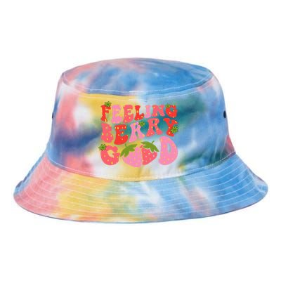 Feeling Berry Good Strawberry Festival Season Tie Dye Newport Bucket Hat