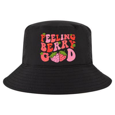 Feeling Berry Good Strawberry Festival Season Cool Comfort Performance Bucket Hat