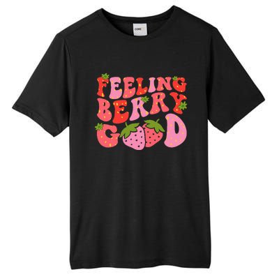 Feeling Berry Good Strawberry Festival Season Tall Fusion ChromaSoft Performance T-Shirt