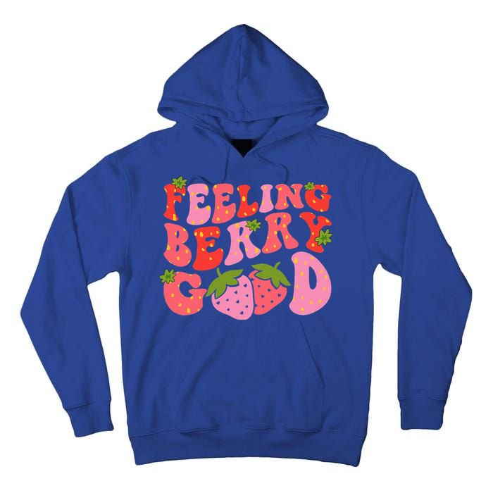 Feeling Berry Good Strawberry Festival Season Tall Hoodie