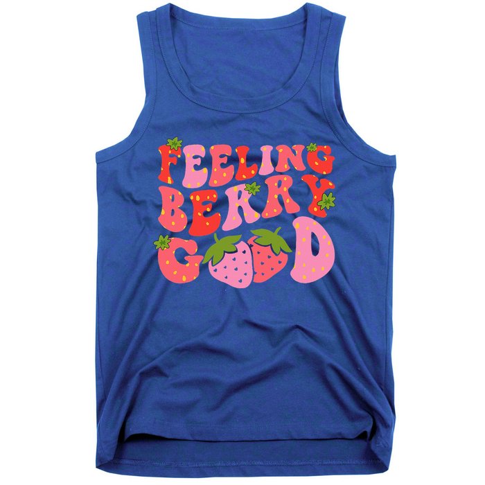 Feeling Berry Good Strawberry Festival Season Tank Top