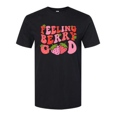 Feeling Berry Good Strawberry Festival Season Softstyle CVC T-Shirt