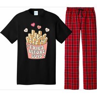 Fries Before Guys Cute Valentines Day Valentine Teen Girl Pajama Set