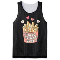 Fries Before Guys Cute Valentines Day Valentine Teen Girl Mesh Reversible Basketball Jersey Tank