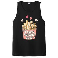 Fries Before Guys Cute Valentines Day Valentine Teen Girl PosiCharge Competitor Tank