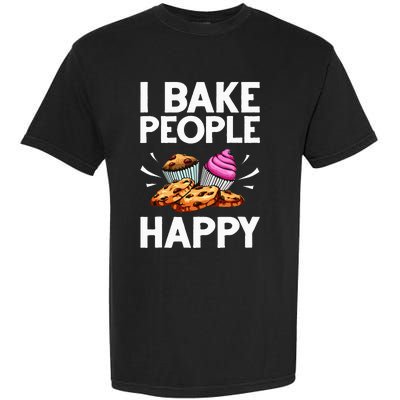 Funny Baker Gift For Women Food Cake Baking Pastry Chef Garment-Dyed Heavyweight T-Shirt