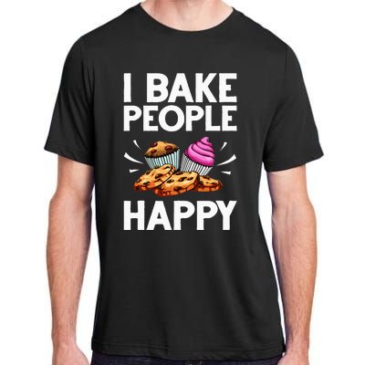 Funny Baker Gift For Women Food Cake Baking Pastry Chef Adult ChromaSoft Performance T-Shirt