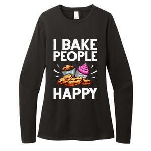 Funny Baker Gift For Women Food Cake Baking Pastry Chef Womens CVC Long Sleeve Shirt