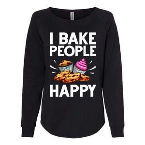 Funny Baker Gift For Women Food Cake Baking Pastry Chef Womens California Wash Sweatshirt