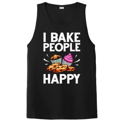 Funny Baker Gift For Women Food Cake Baking Pastry Chef PosiCharge Competitor Tank