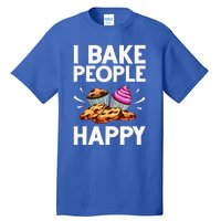 Funny Baker Gift For Women Food Cake Baking Pastry Chef Tall T-Shirt