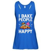 Funny Baker Gift For Women Food Cake Baking Pastry Chef Ladies Essential Flowy Tank