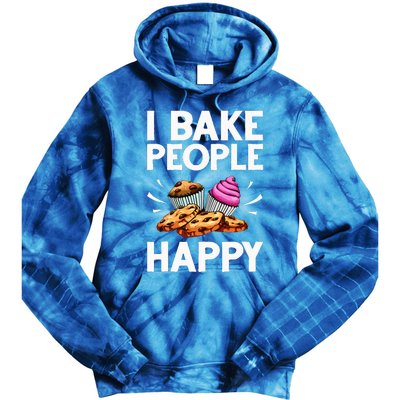 Funny Baker Gift For Women Food Cake Baking Pastry Chef Tie Dye Hoodie