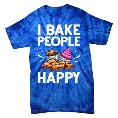 Funny Baker Gift For Women Food Cake Baking Pastry Chef Tie-Dye T-Shirt