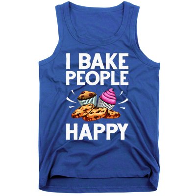 Funny Baker Gift For Women Food Cake Baking Pastry Chef Tank Top