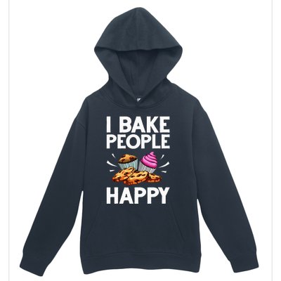 Funny Baker Gift For Women Food Cake Baking Pastry Chef Urban Pullover Hoodie