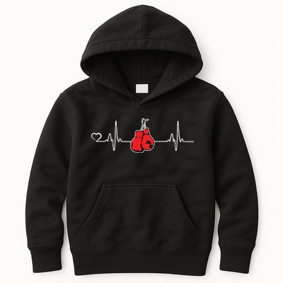 Funny Boxing Graphic Boxing Gifts For Him Boxer Kids Hoodie