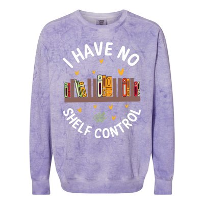 Funny Bookworm Gift Librarian Gift Book Colorblast Crewneck Sweatshirt