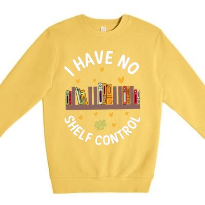 Funny Bookworm Gift Librarian Gift Book Premium Crewneck Sweatshirt