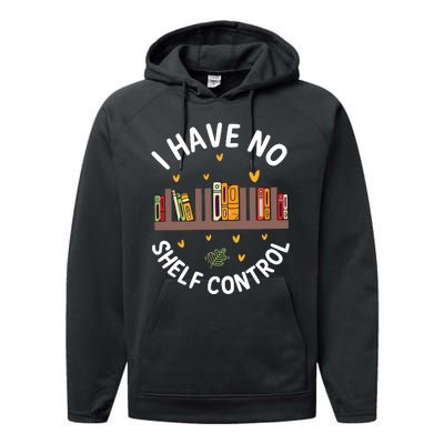 Funny Bookworm Gift Librarian Gift Book Performance Fleece Hoodie