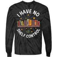 Funny Bookworm Gift Librarian Gift Book Tie-Dye Long Sleeve Shirt