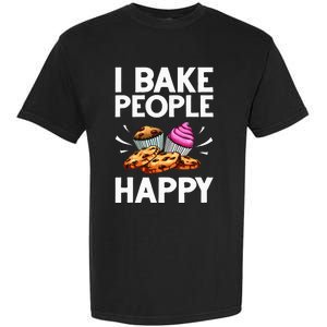 Funny Baker Gift For Men Women Food Cake Baking Pastry Chef Garment-Dyed Heavyweight T-Shirt