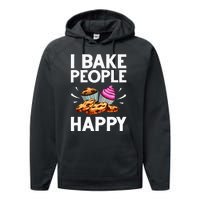 Funny Baker Gift For Men Women Food Cake Baking Pastry Chef Performance Fleece Hoodie