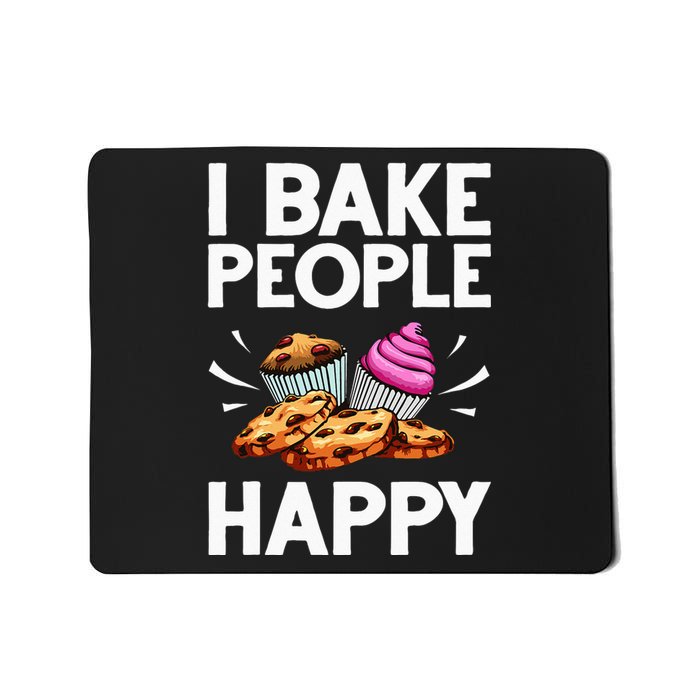 Funny Baker Gift For Men Women Food Cake Baking Pastry Chef Mousepad