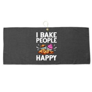 Funny Baker Gift For Men Women Food Cake Baking Pastry Chef Large Microfiber Waffle Golf Towel