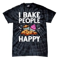 Funny Baker Gift For Men Women Food Cake Baking Pastry Chef Tie-Dye T-Shirt