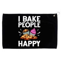 Funny Baker Gift For Men Women Food Cake Baking Pastry Chef Grommeted Golf Towel