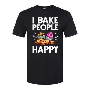 Funny Baker Gift For Men Women Food Cake Baking Pastry Chef Softstyle CVC T-Shirt