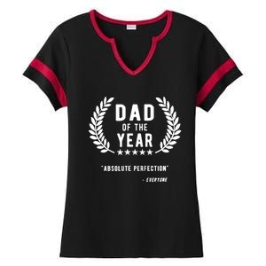 Funny Birthday Gifts For Dad Of The Year Funny Fathers Day Ladies Halftime Notch Neck Tee