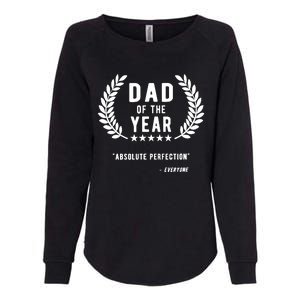 Funny Birthday Gifts For Dad Of The Year Funny Fathers Day Womens California Wash Sweatshirt