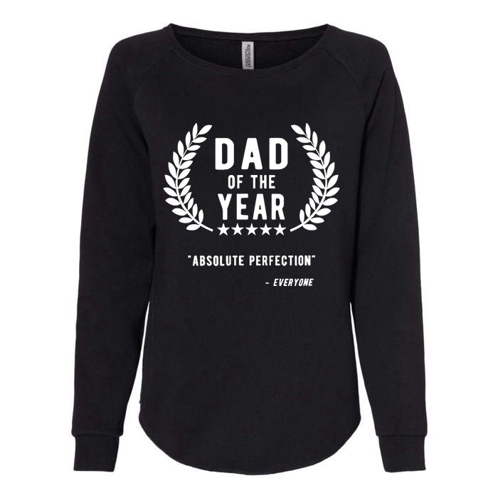 Funny Birthday Gifts For Dad Of The Year Funny Fathers Day Womens California Wash Sweatshirt