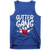 Funny Bowling Gift For Men Women Cool Funny Gutter Gang Bowlers Gift Tank Top