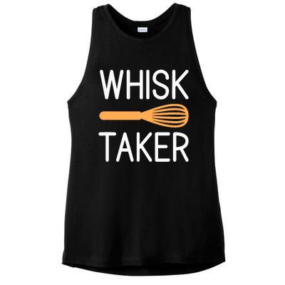 Funny Bakery Gag Baker Whisk Taker Baking Lover Pastry Chef Ladies PosiCharge Tri-Blend Wicking Tank