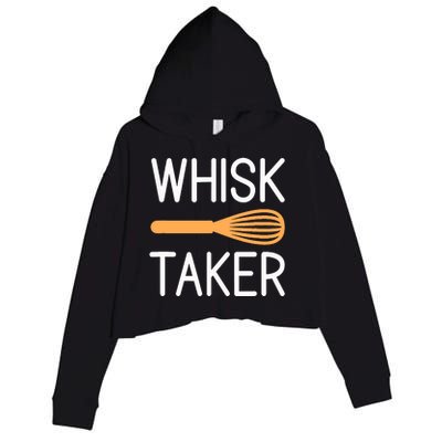 Funny Bakery Gag Baker Whisk Taker Baking Lover Pastry Chef Crop Fleece Hoodie