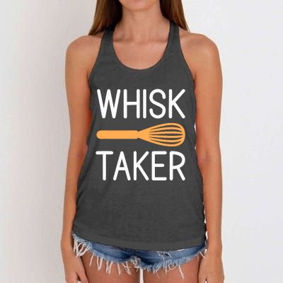 Funny Bakery Gag Baker Whisk Taker Baking Lover Pastry Chef Women's Knotted Racerback Tank