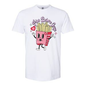 Fries Before Guys Teenage Girls Dating Valentine's Day Gifts  Softstyle CVC T-Shirt