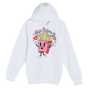 Fries Before Guys Teenage Girls Dating Valentine's Day Gifts  Premium Pullover Hoodie