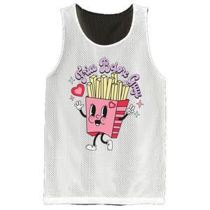 Fries Before Guys Teenage Girls Dating Valentine's Day Gifts  Mesh Reversible Basketball Jersey Tank