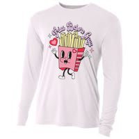 Fries Before Guys Teenage Girls Dating Valentine's Day Gifts  Cooling Performance Long Sleeve Crew