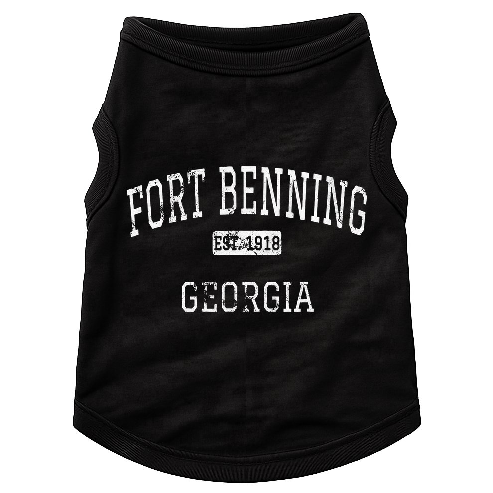 Fort Benning Georgia GA Vintage Doggie Tank