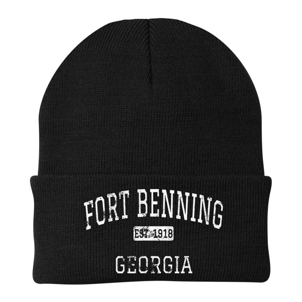 Fort Benning Georgia GA Vintage Beanie