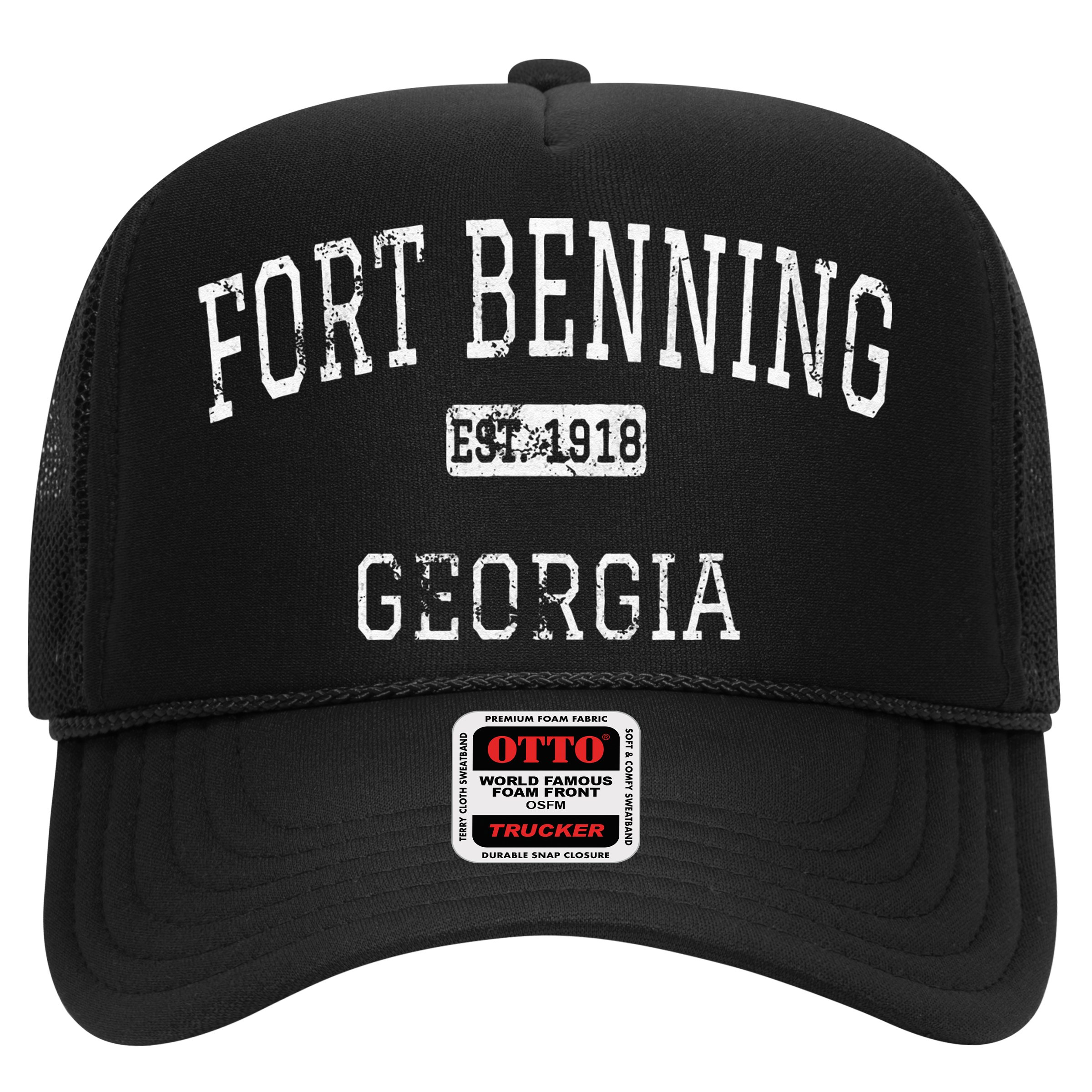 Fort Benning Georgia GA Vintage Hat