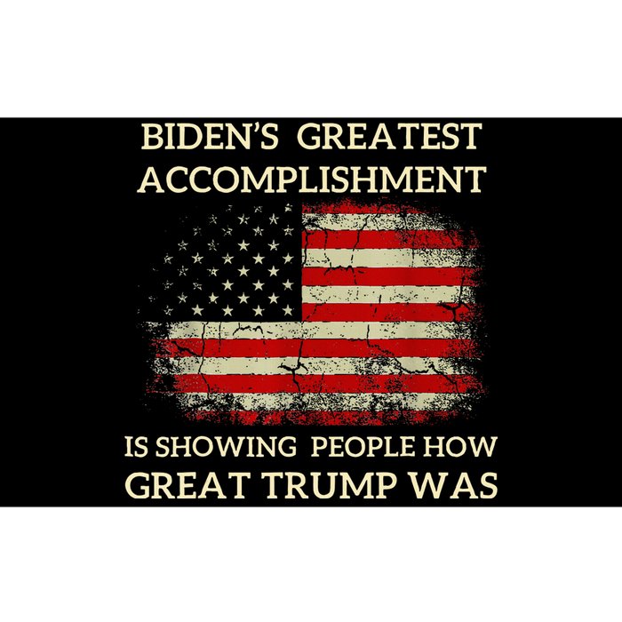 Funny BidenS Greatest Accomplishment Is Showing Trump 2024 Bumper Sticker